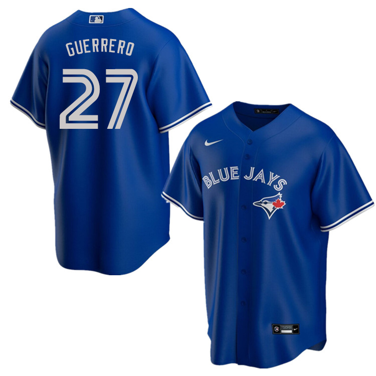 Nike Men #27 Vladimir Guerrero Toronto Blue Jays Baseball Jerseys Sale-Blue